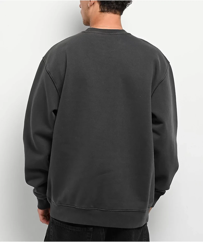 Vans Star Checker Black Crewneck Sweatshirt