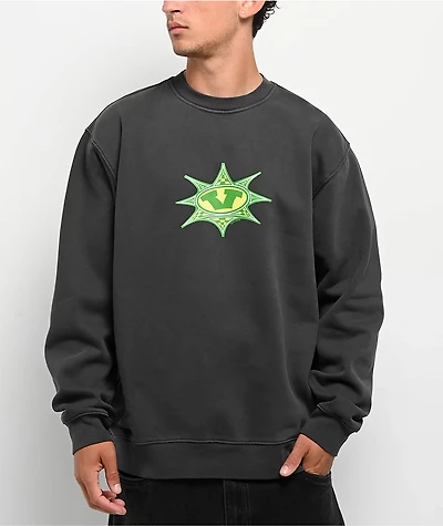 Vans Star Checker Black Crewneck Sweatshirt