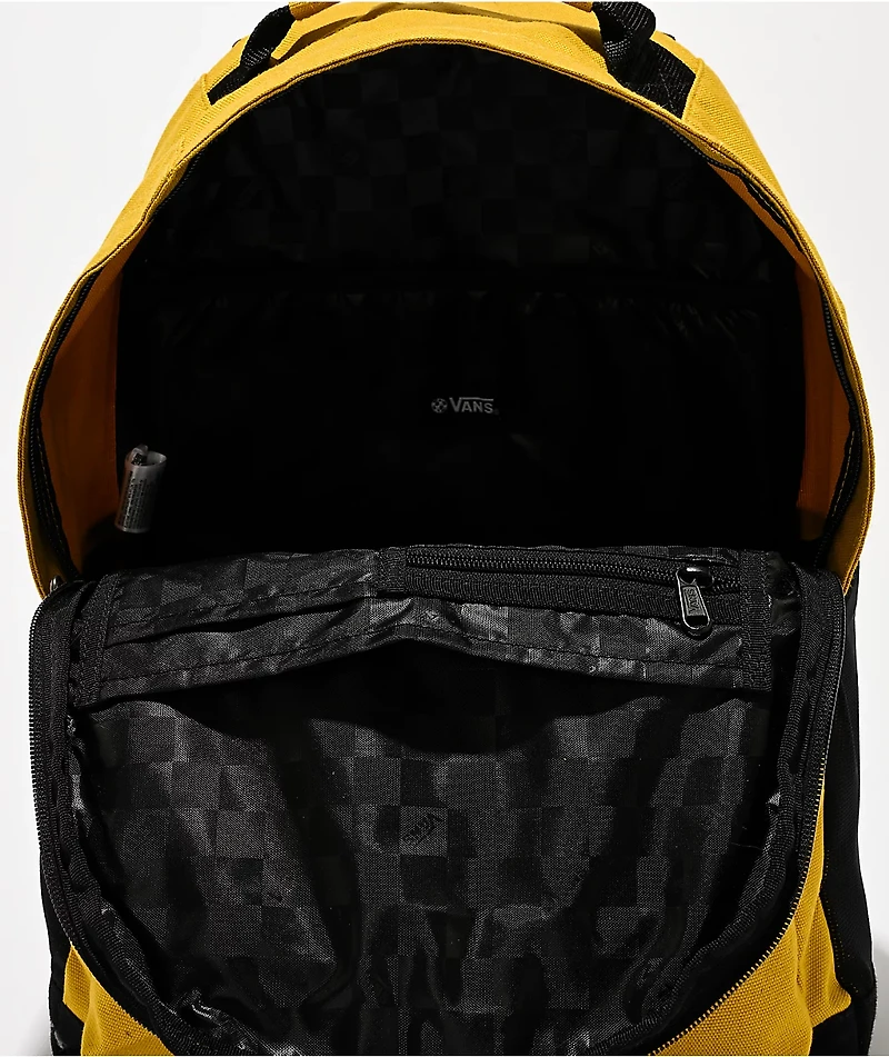 Vans Startle Mustard & Black Backpack