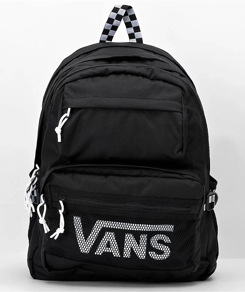 Vans Stasher Black & White Backpack