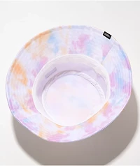 Vans Step Up White & Multi Tie Dye Bucket Hat
