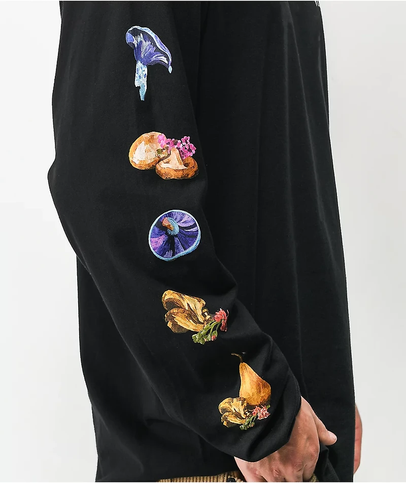 Vans Still Lie Black Long Sleeve T-Shirt