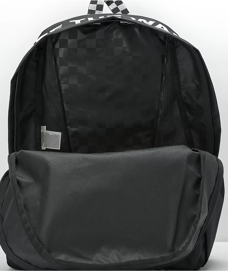 Vans Street Sport Realm Black Backpack
