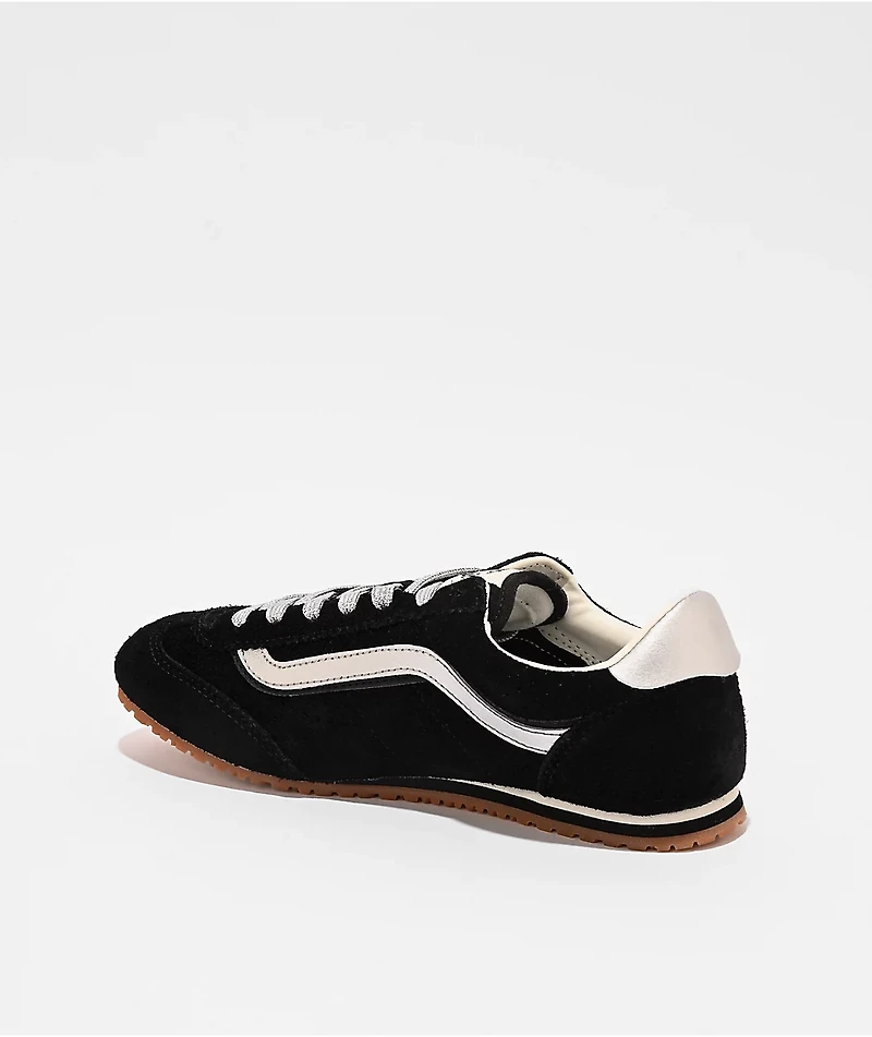 Vans Super Lowpro Black & Silver Grey Shoes