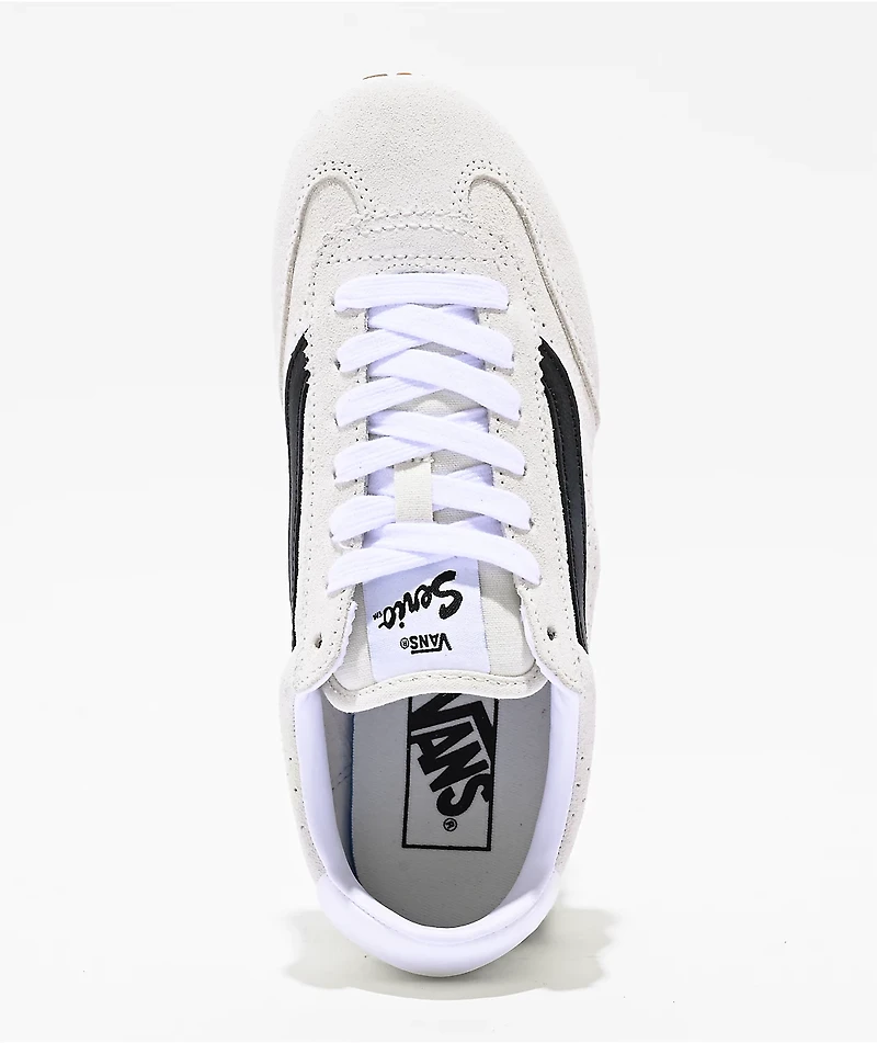 Vans Super Lowpro Marshmallow & Black Shoes
