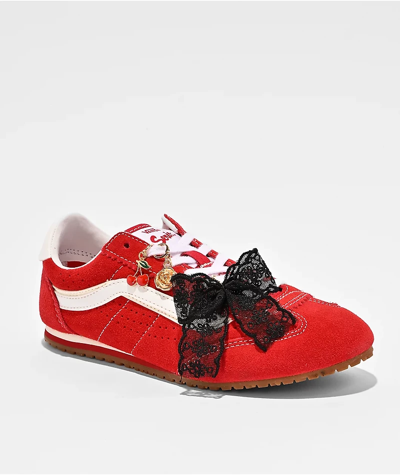 Vans Super Lowpro Racing Red & White Shoes