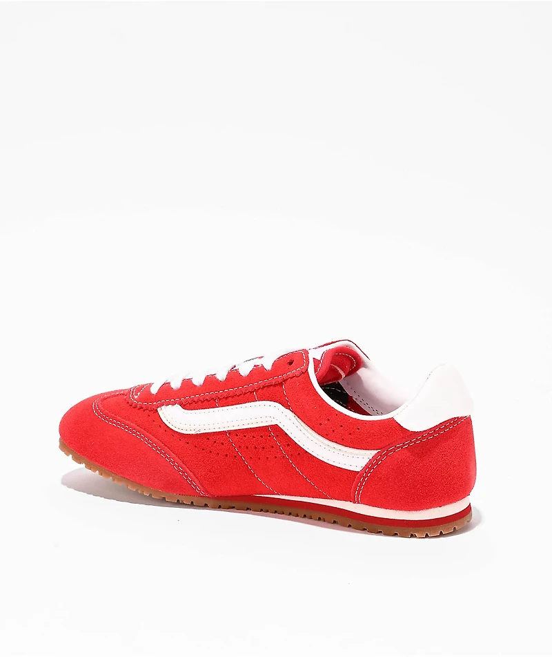 Vans Super Lowpro Racing Red & White Shoes