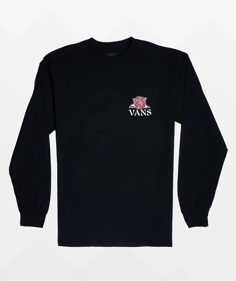 Vans Tattoo Rose Black T-Shirt