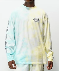Vans The Experience Green & Gold Tie Dye Long Sleeve T-Shirt