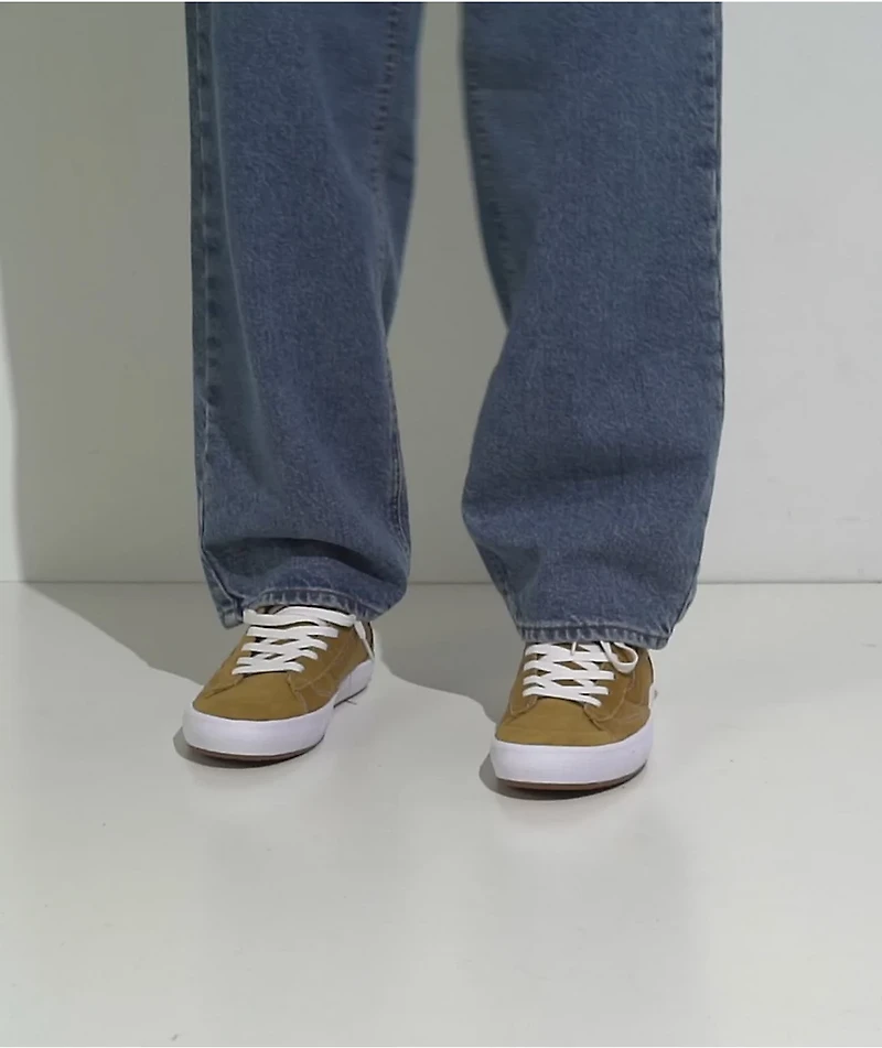 Vans The Lizzie Gold & White Skate Shoes