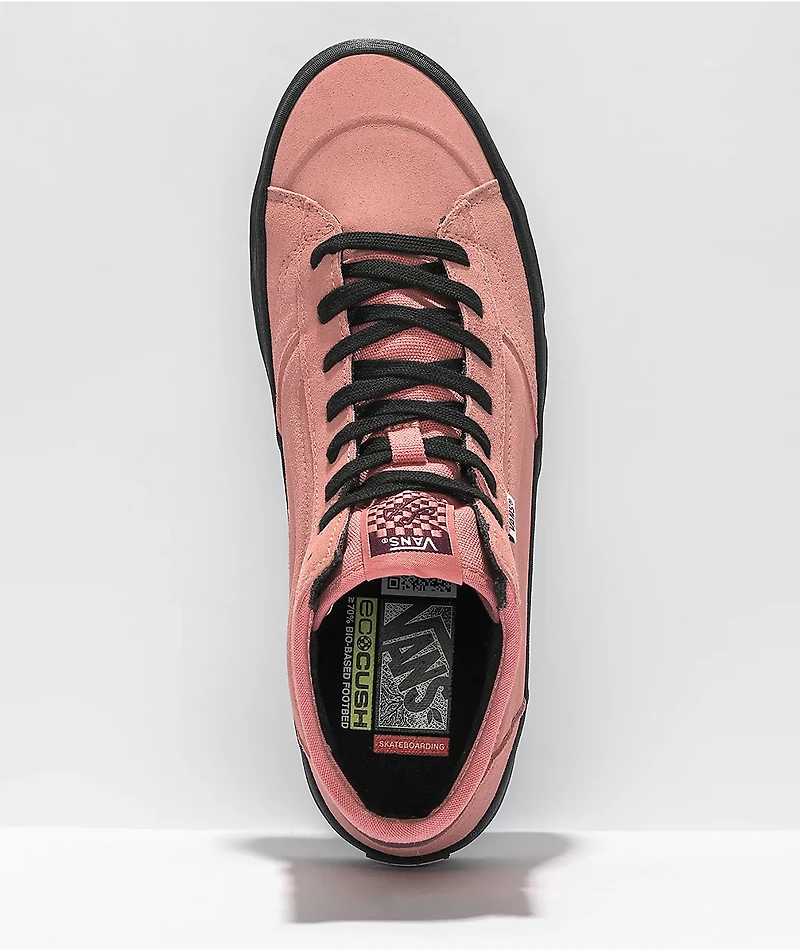 Vans The Lizzie Rosette & Black Skate Shoes