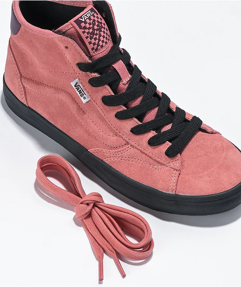 Vans The Lizzie Rosette & Black Skate Shoes