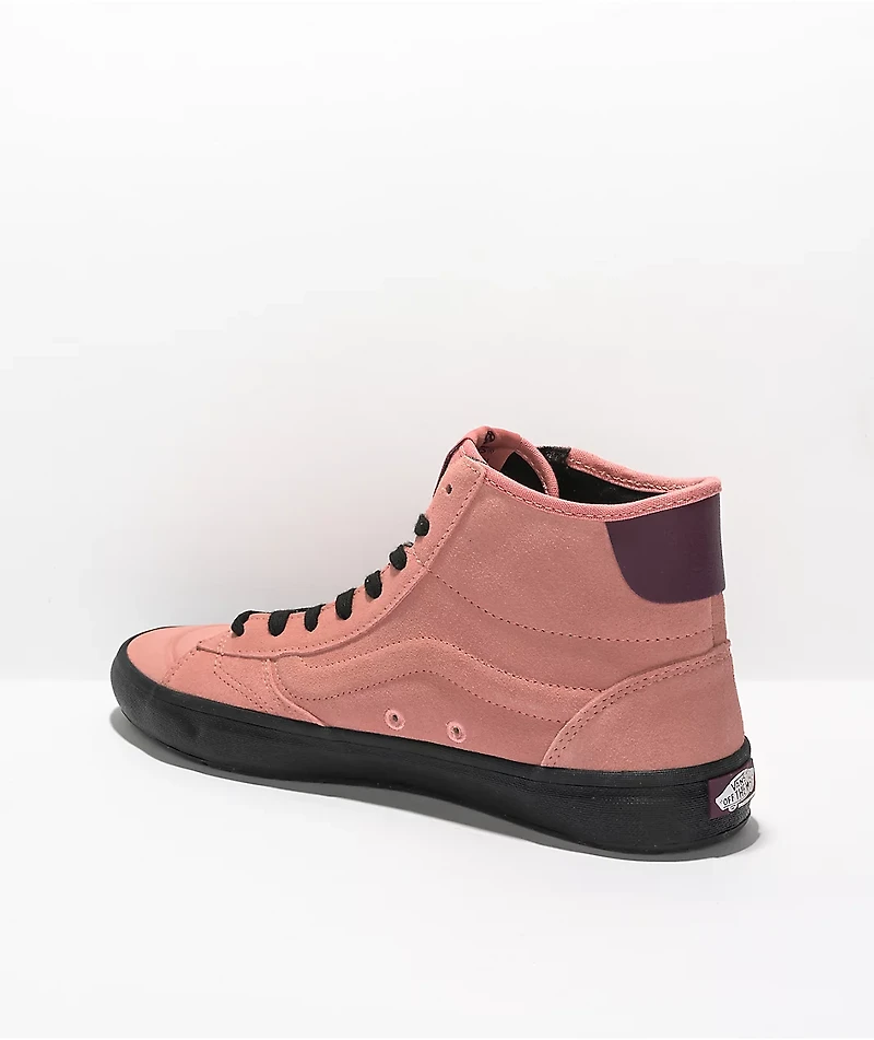 Vans The Lizzie Rosette & Black Skate Shoes