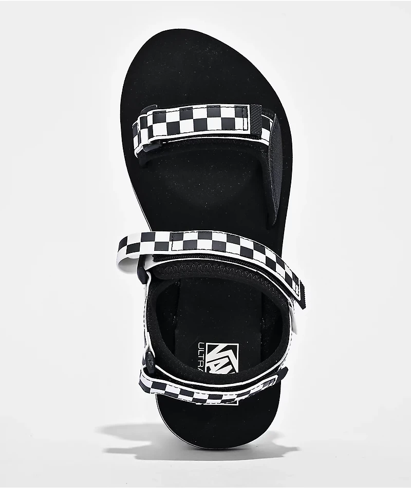Vans Tri-Lock Checker White & Black Sandals