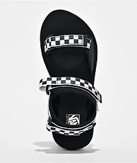 Vans Tri-Lock Checker White & Black Sandals