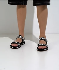 Vans Tri-Lock Checker White & Black Sandals
