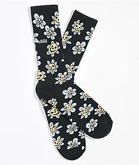Vans Trippy Grin Black Crew Socks