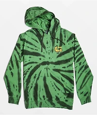 Vans Trippy Outdoors Green Tie Dye Hoodie