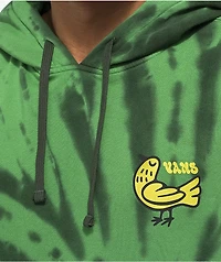 Vans Trippy Outdoors Green Tie Dye Hoodie