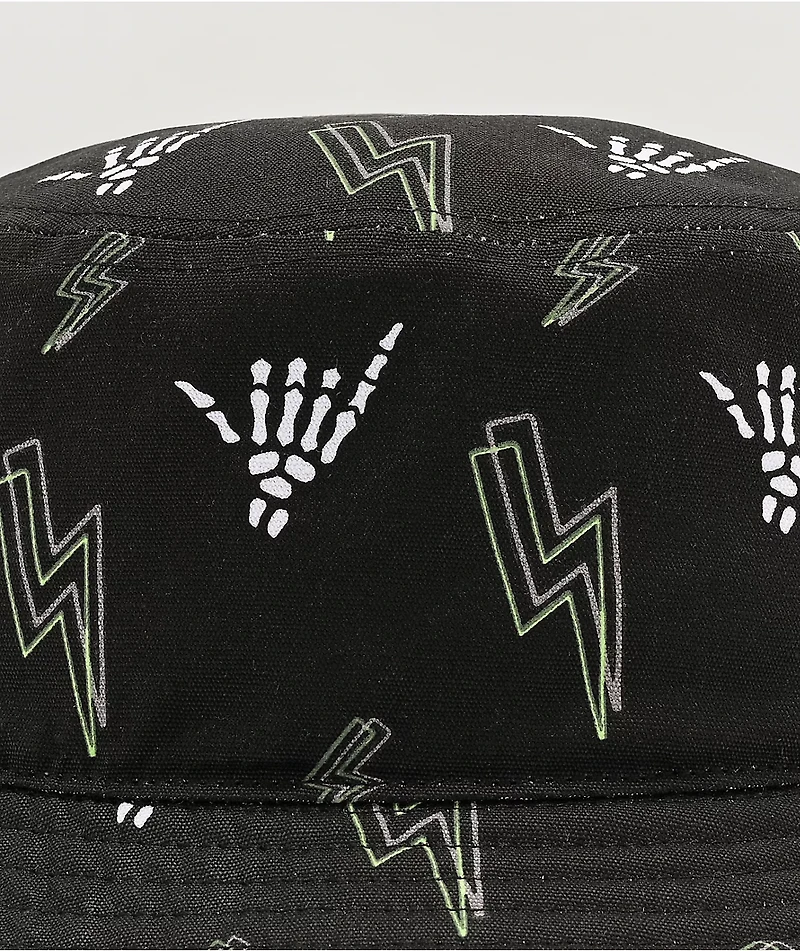 Vans Undertone Glow The Dark Black Bucket Hat