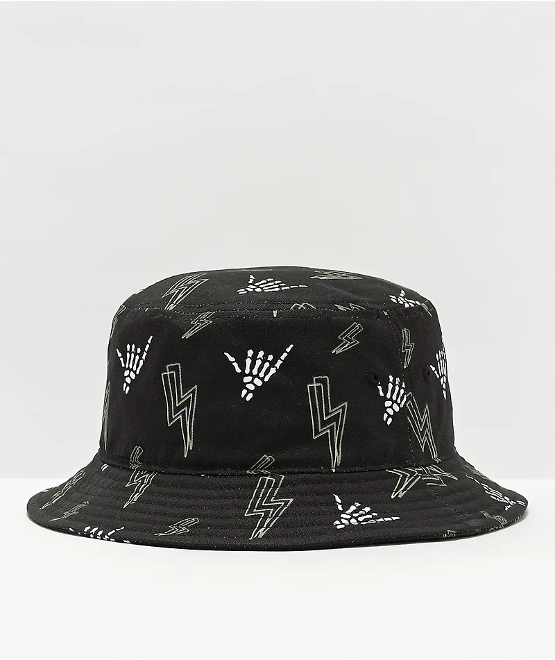 Vans Undertone Glow The Dark Black Bucket Hat