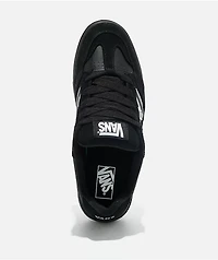 Vans Upland Black & White Skate Shoes