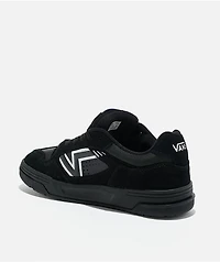 Vans Upland Black & White Skate Shoes