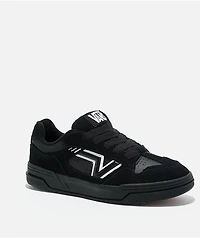 Vans Upland Black & White Skate Shoes