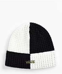 Vans Waffle Time Black & Marshmallow Beanie