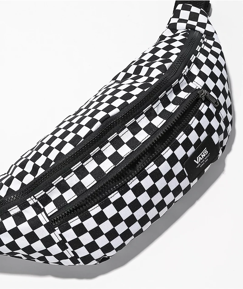 Vans Ward Black & White Checkered Crossbody Bag