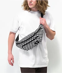 Vans Ward Black & White Checkered Crossbody Bag