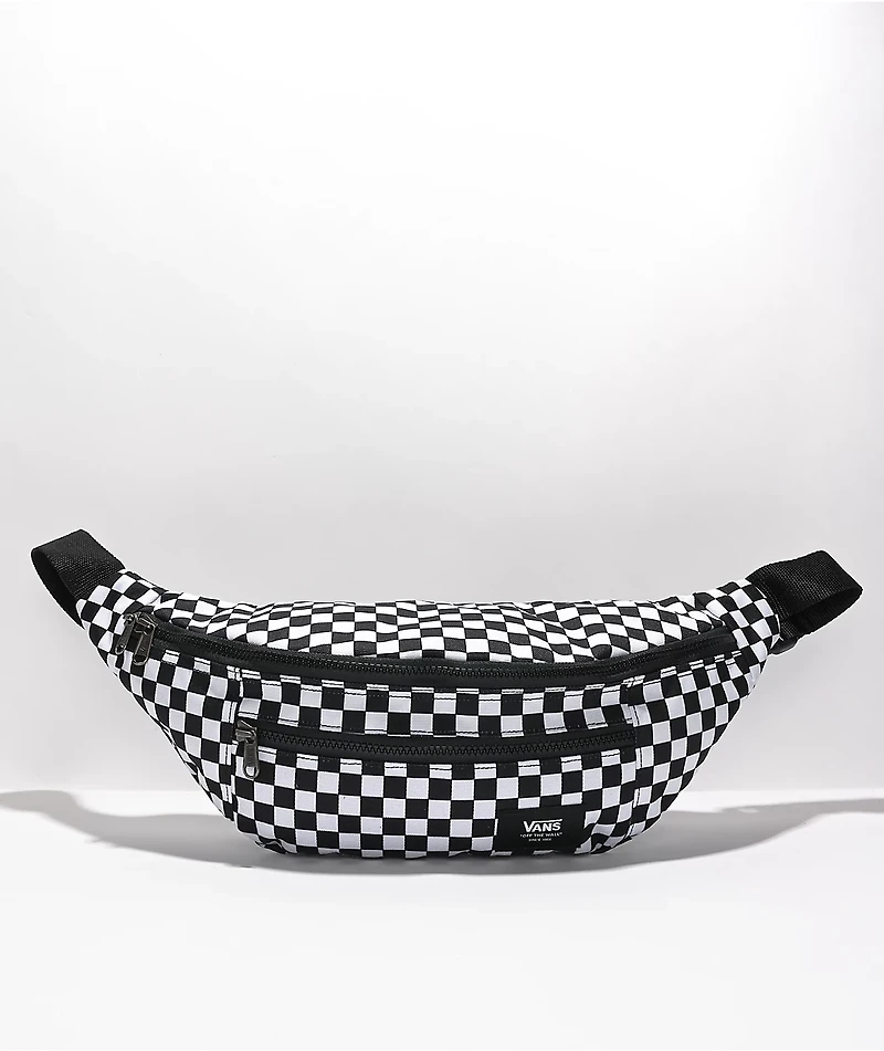 Vans Ward Black & White Checkered Crossbody Bag