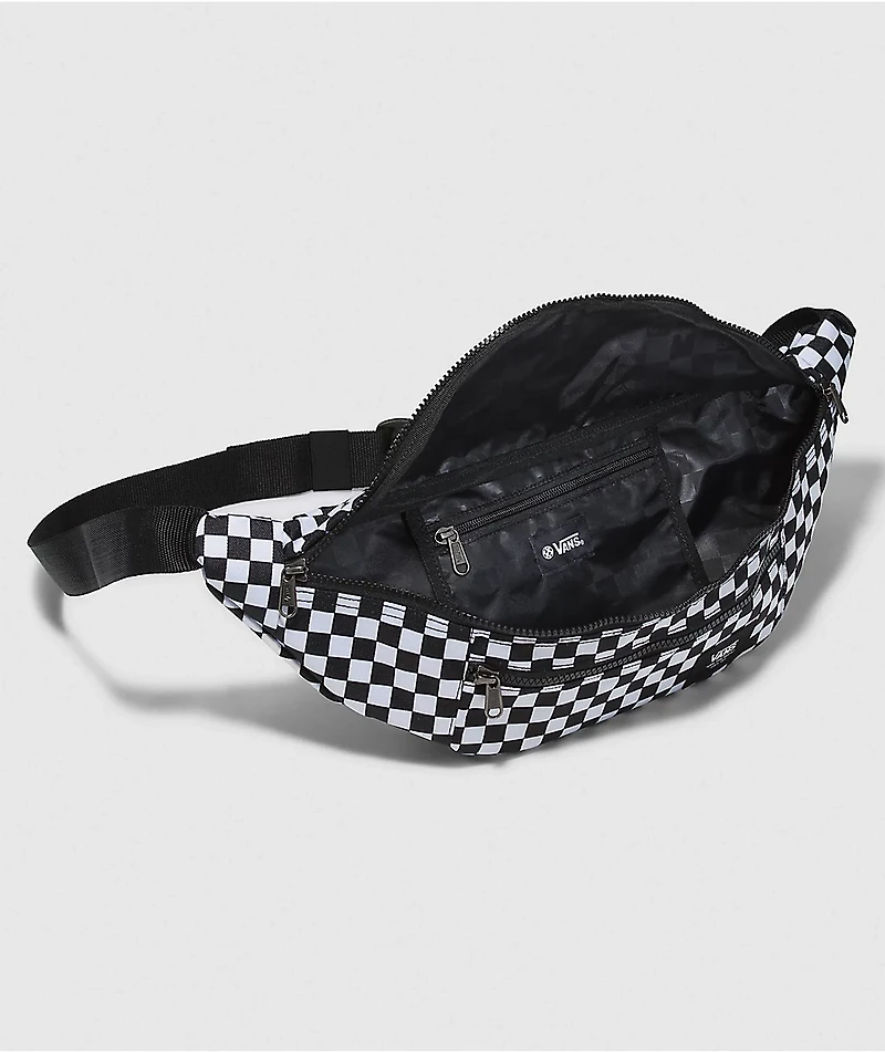 Vans Ward Black & White Checkered Fanny Pack