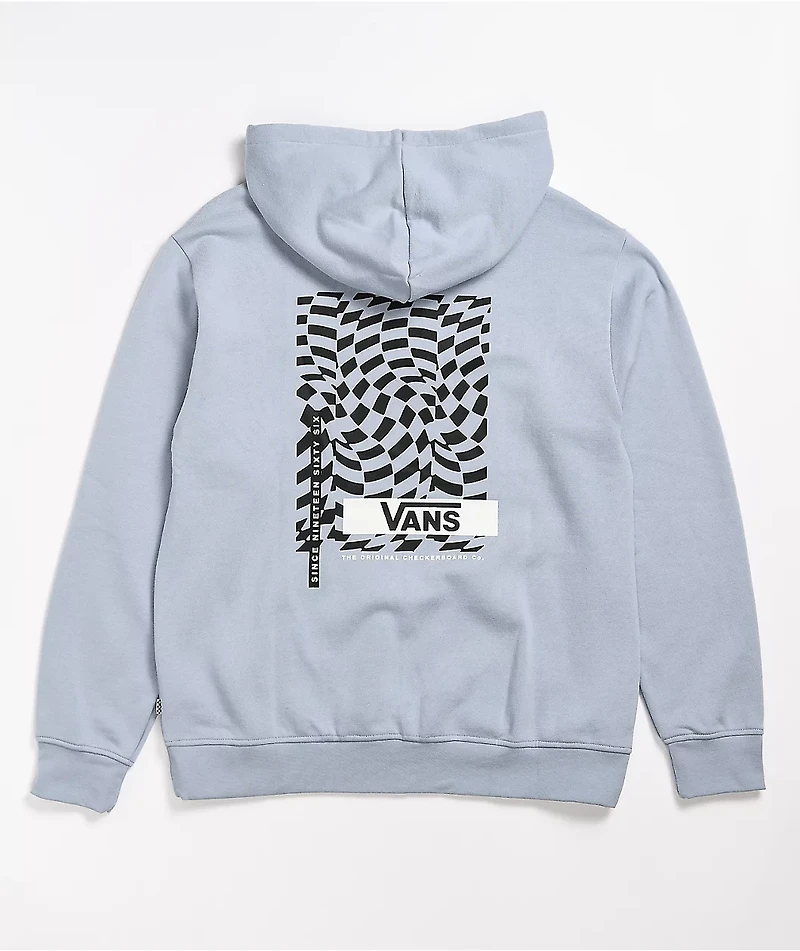 Vans Warped Out Blue Hoodie