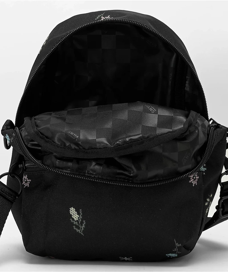 Vans Waverly Black & Rose Smoke Mini Backpack