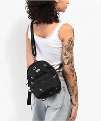 Vans Waverly Black & Rose Smoke Mini Backpack