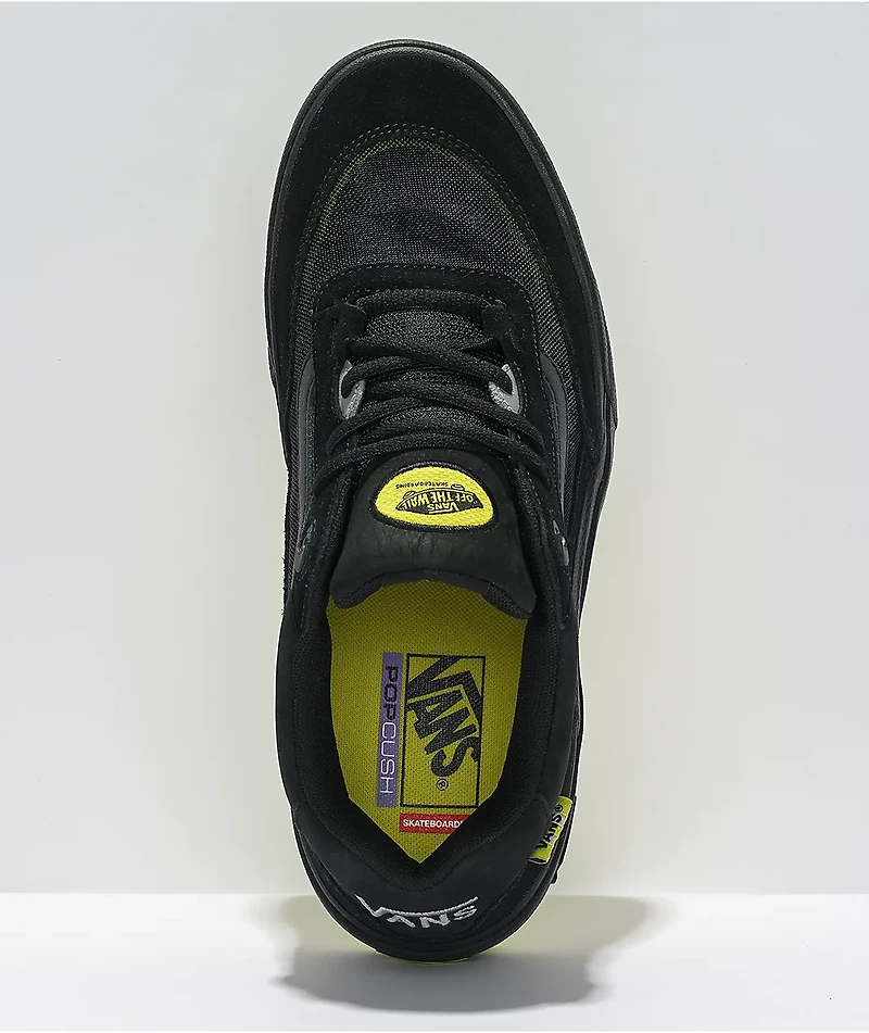 Vans Wayvee Black & Sulphur Skate Shoes