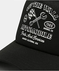 Vans Winding Road Black Trucker Hat
