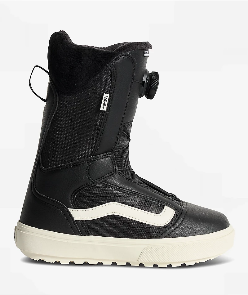 Vans Women's Encore Linerless Black & White Snowboard Boots
