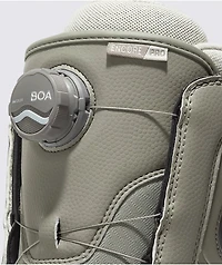 Vans Women's Encore Pro Khaki & White Snowboard Boots