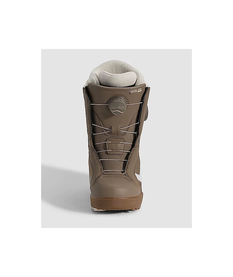 Vans Women's Encore Pro Walnut & White Snowboard Boots