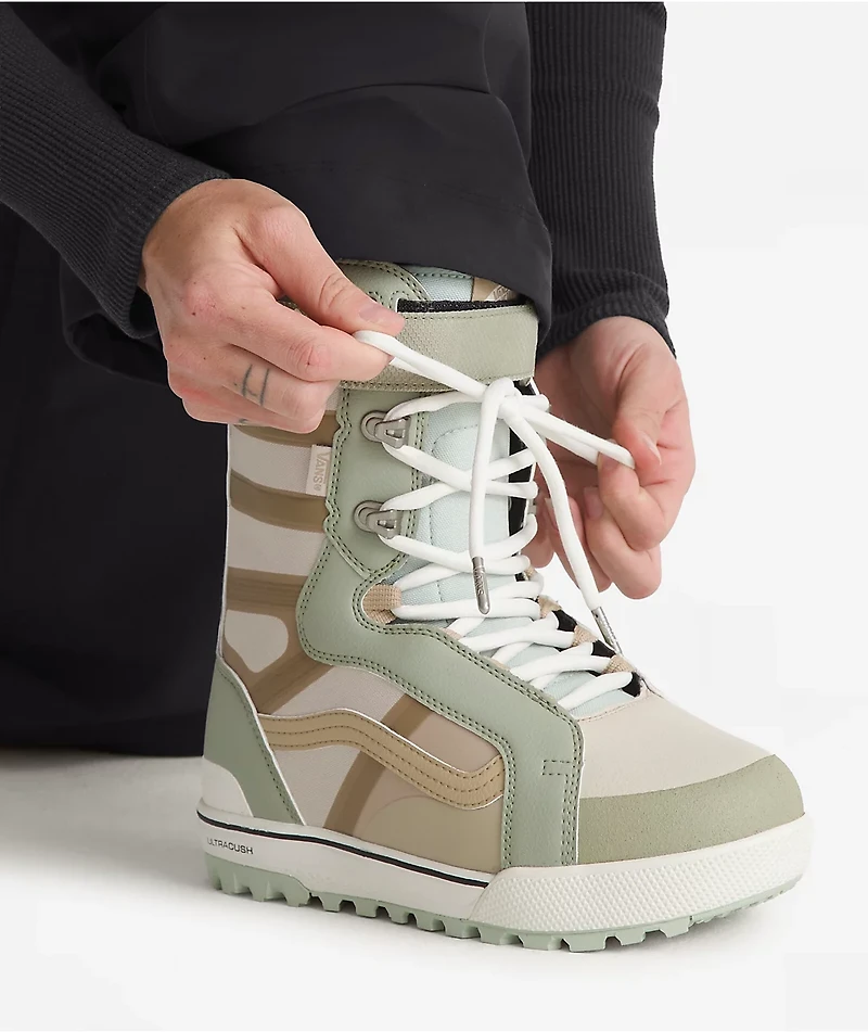 Vans Women's Hi-Standard OG Soft Sage Green Snowboard Boots 2026