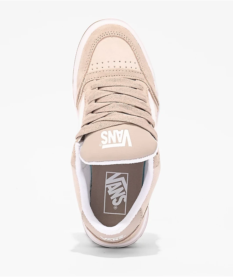 Vans Women's Hylane Mushroom & Beige Skate Shoes