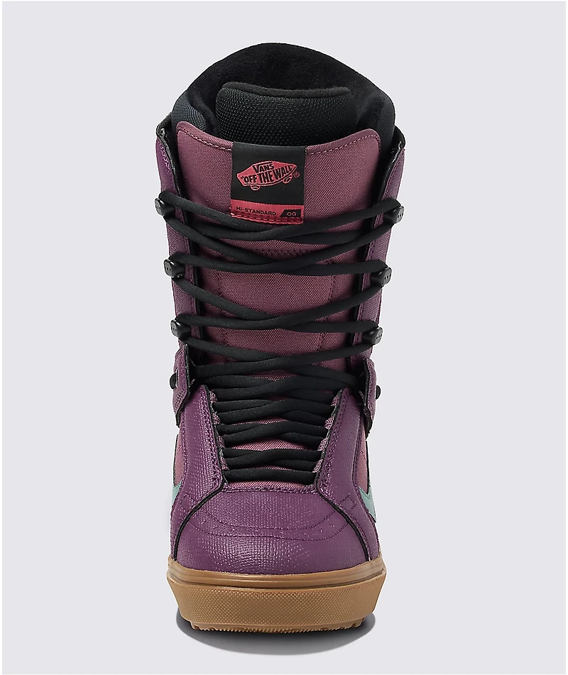 Vans Womens Hi-Standard OG Multi Color Block Snowboard Boots