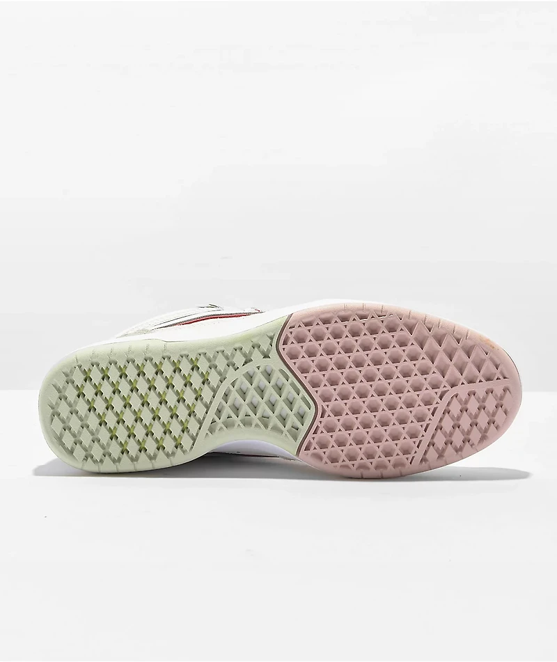 Vans Zahba Mid Grey & Multi Skate Shoes