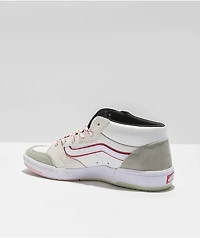 Vans Zahba Mid Grey & Multi Skate Shoes