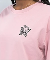 Vans Zattoo Pink Long Sleeve T-Shirt