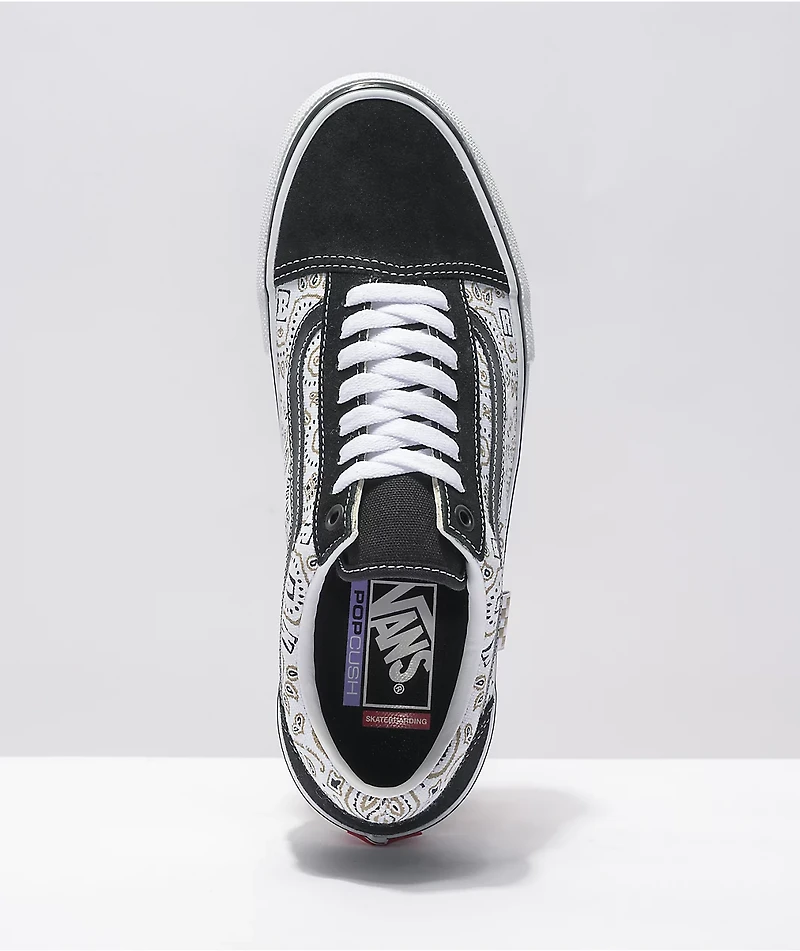 Vans x Baker Skate Old Skool Black & White Shoes