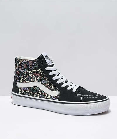 Vans x Baker Skate Sk8-Hi Bandana Black Shoes