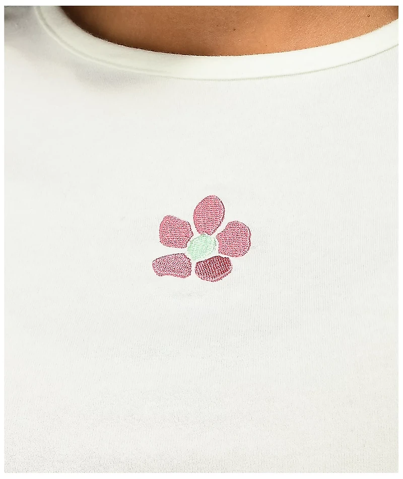 Vans x Brighton Zeuner Flower White Lettuce Edge T-Shirt